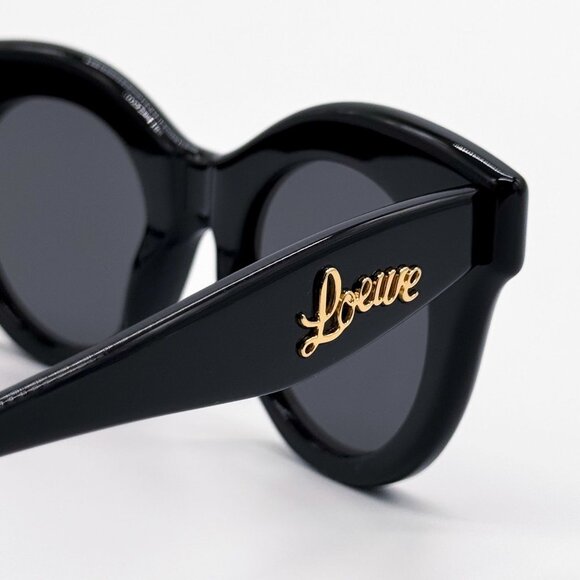 NEW LOEWE SUNGLASSES BLACK WOMEN EYEWEAR LOEWE LW40126I 01A main image 4